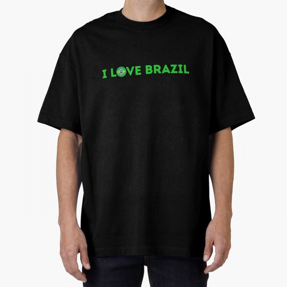 Art I love Brazil Classic T-Shirt Fuel Your Fan Pride for FIFA World Cup 2026 Group Stage Filled with Cristiano Ronaldo, Haaland and CR7, Brazil, Portugal and Argentina Energy, Tournament Hype, Historic Matchups, Family Viewing Parties and Global