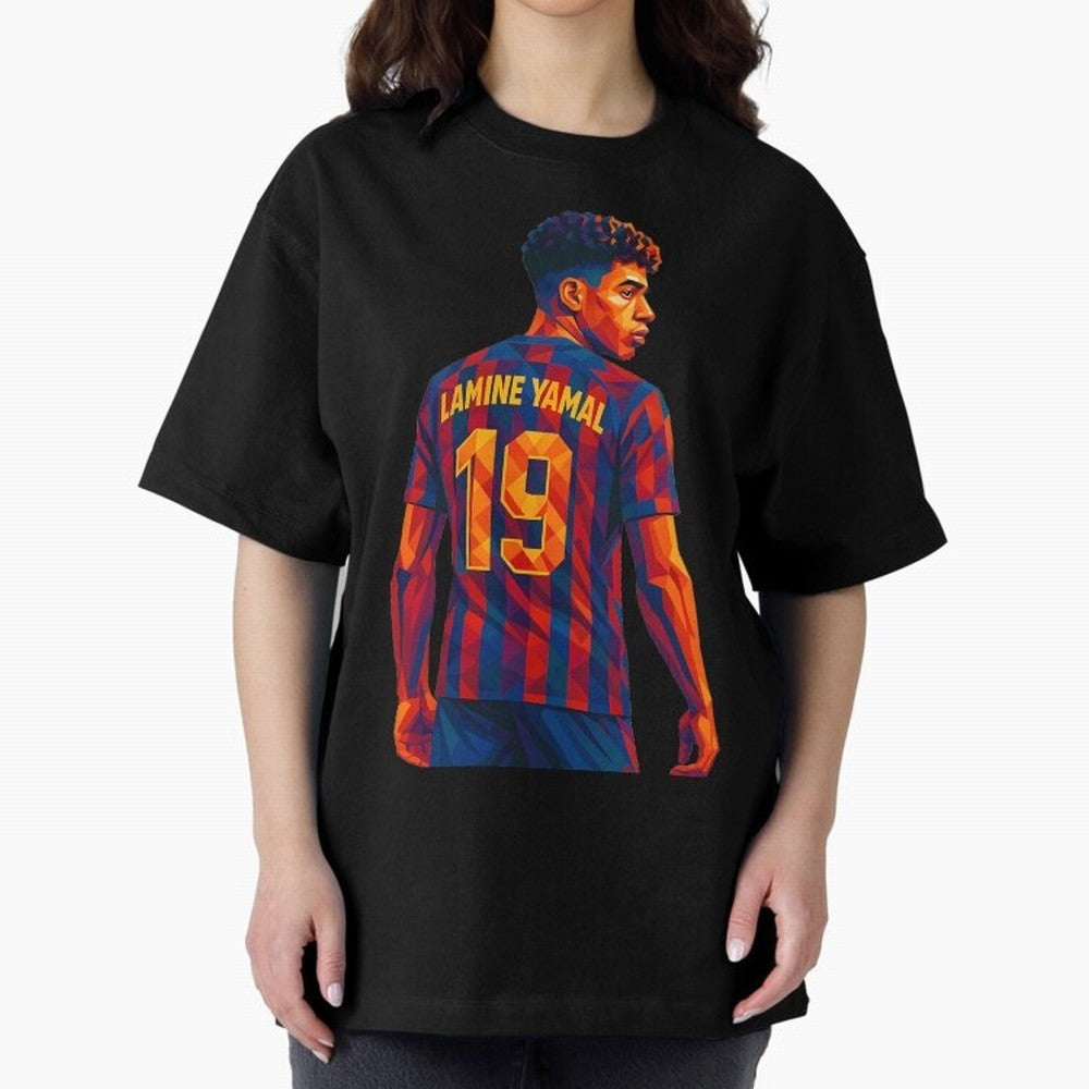 Lamine Yamal Oversized T-Shirt Join FIFA World Cup 2026 Group Stage Spirit, with England, France and Netherlands, Neymar, Haaland and Cristiano Ronaldo, Retro Football Energy, Iconic Rivalries, Trophy Chase Drama and Stadium Atmosphere; Perfect for