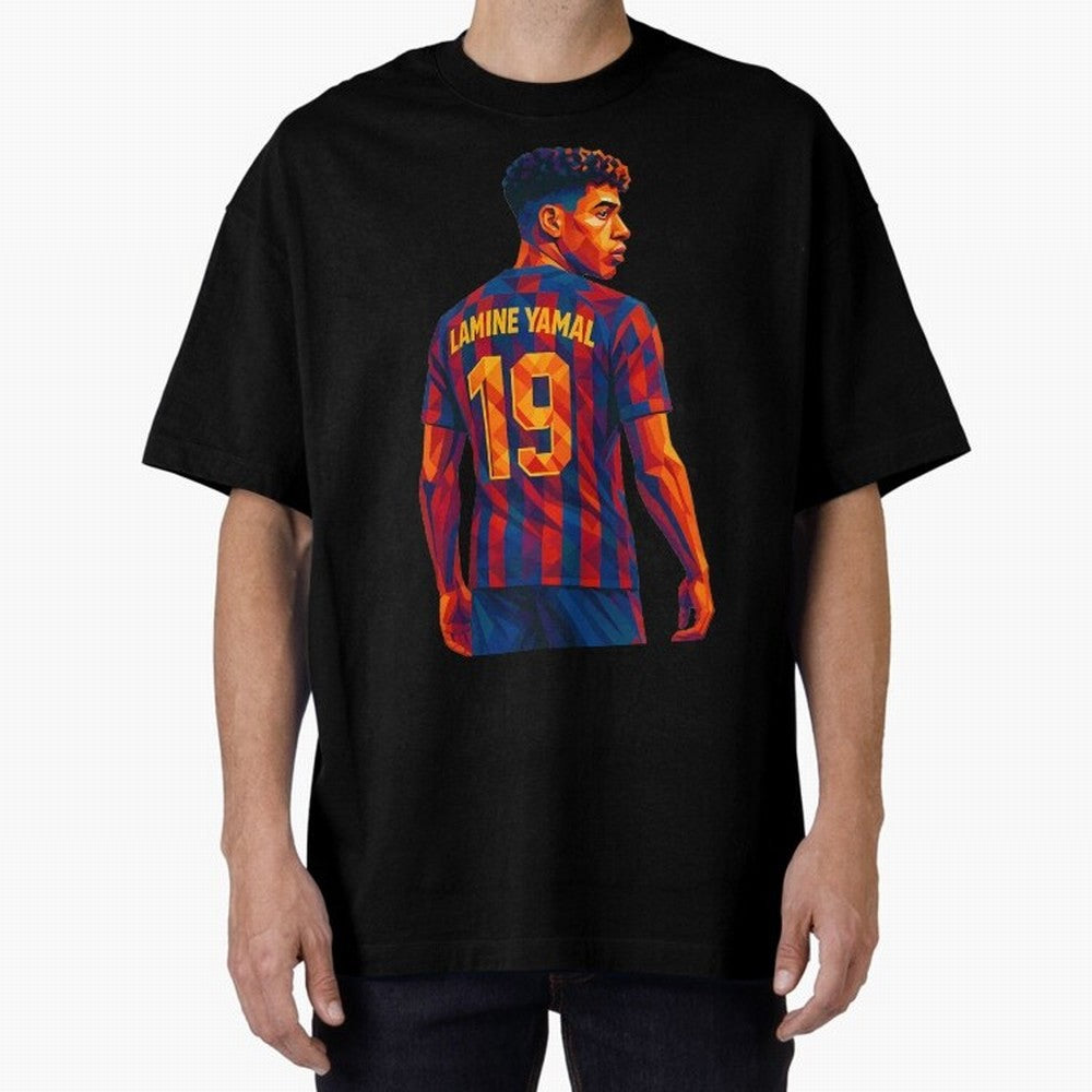 Lamine Yamal Oversized T-Shirt Join FIFA World Cup 2026 Group Stage Spirit, with England, France and Netherlands, Neymar, Haaland and Cristiano Ronaldo, Retro Football Energy, Iconic Rivalries, Trophy Chase Drama and Stadium Atmosphere; Perfect for