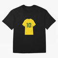 Pele Classic World Cup Jersey Oversized T-Shirt Get Ready for Global Football Passion for FIFA World Cup 2026 USA Canada Mexico, Driven by Cristiano Ronaldo, Spain, Football Festival Excitement, Trophy Ambitions, Country Rivalries and Star Player