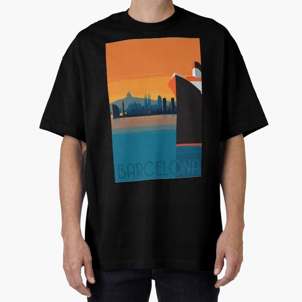 Barcelona Spain Travel Classic T-Shirt Keep Football History Alive during FIFA World Cup 2026 for Fans of Mbappe and France and Portugal, Bringing Football Passion, Legendary Performances, Festival Vibes and Supporter Community; Made for Die Hard