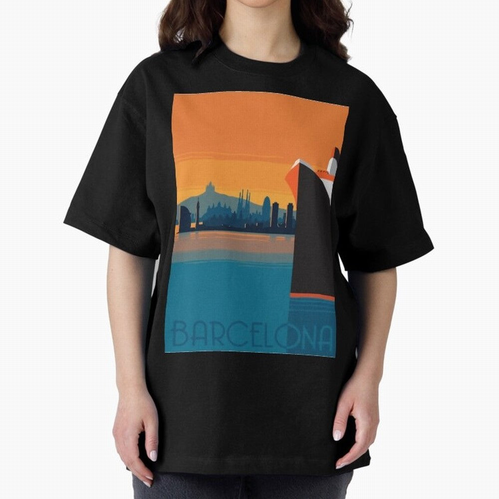 Barcelona Spain Travel Classic T-Shirt Keep Football History Alive during FIFA World Cup 2026 for Fans of Mbappe and France and Portugal, Bringing Football Passion, Legendary Performances, Festival Vibes and Supporter Community; Made for Die Hard
