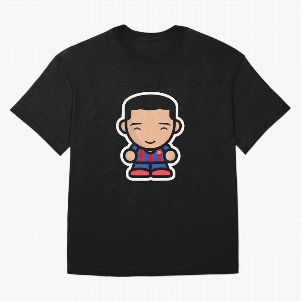 Happy Luis Suarez (Barcelona) Essential T-Shirt Stand with Match Day Hype around FIFA World Cup 2026 Group Stage, Neymar, Haaland and Cristiano Ronaldo, France and Portugal, Match Day Excitement, Supporter Culture, Golden Goals and Global Football
