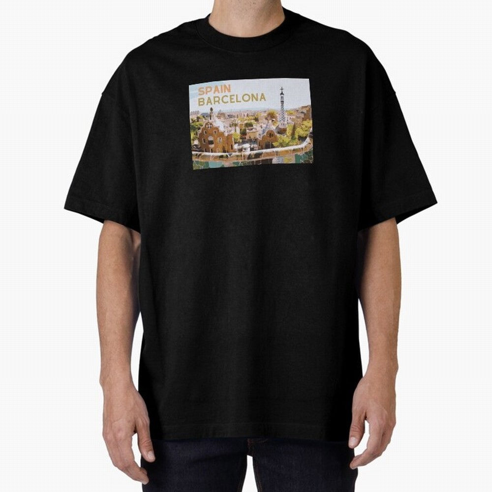 Barcelona Print Classic T-Shirt Show Fan Pride Across Global Football Passion for FIFA World Cup 2026 Group Stage, Featuring Neymar, Argentina, France and Brazil, Champion Mindset, Group Stage Buzz, Knockout Tension and Passionate Fan Culture;