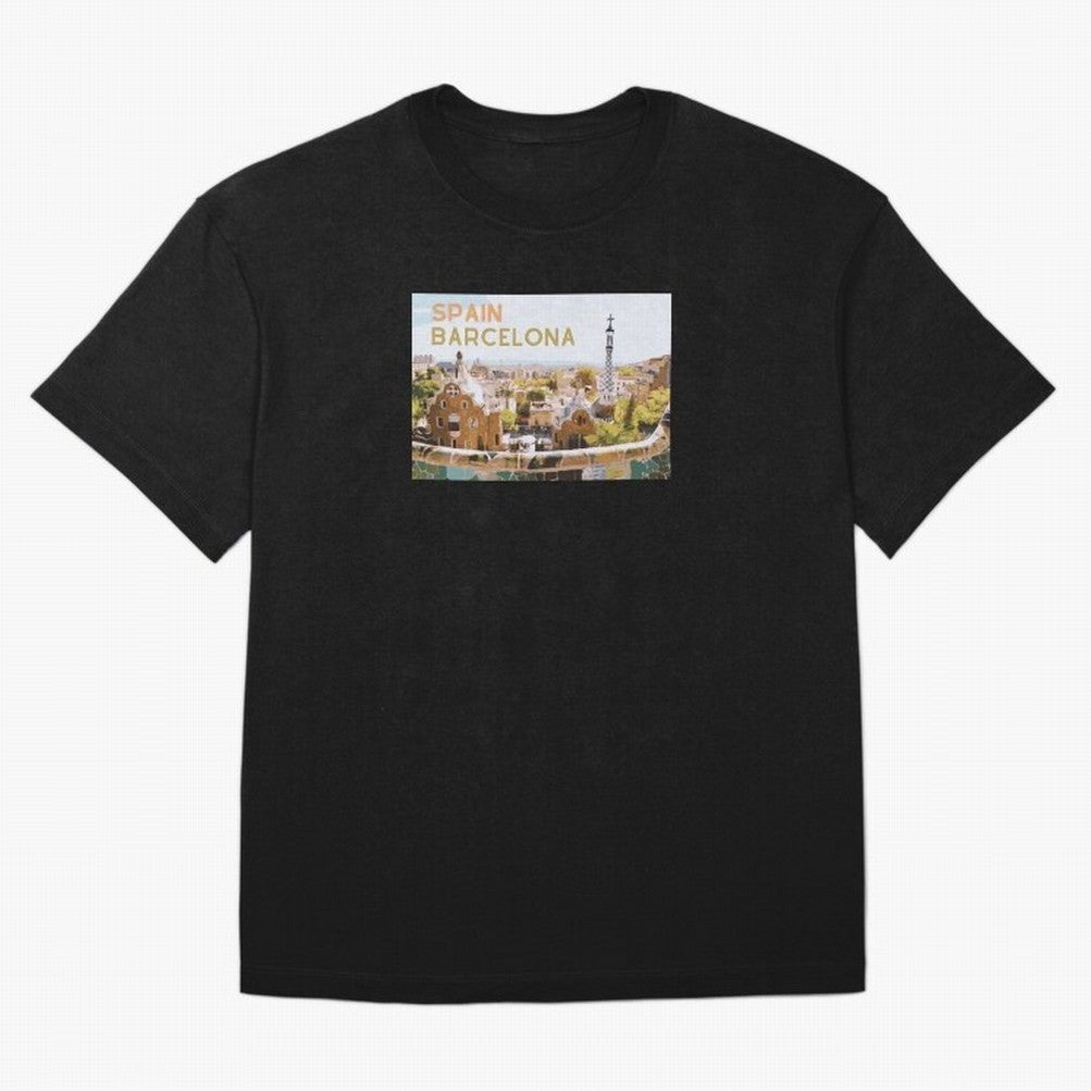 Barcelona Print Classic T-Shirt Show Fan Pride Across Global Football Passion for FIFA World Cup 2026 Group Stage, Featuring Neymar, Argentina, France and Brazil, Champion Mindset, Group Stage Buzz, Knockout Tension and Passionate Fan Culture;