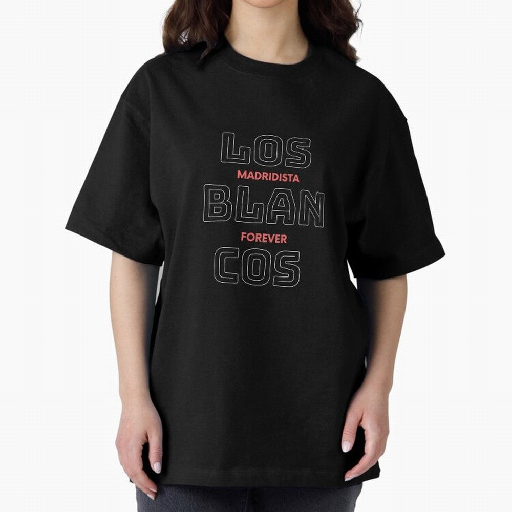 Madridista Forever Oversized T-Shirt Cheer through Every Moment of Match Day Hype around FIFA World Cup 2026 USA Canada Mexico, CR7 and Messi, France and Portugal, Stadium Chants, National Pride, Trophy Dreams and Unforgettable Football Memories;