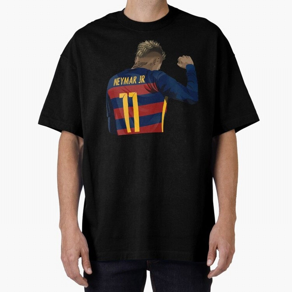 Neymar Oversized T-Shirt Bring International Match Energy to the FIFA World Cup 2026 USA Canada Mexico Journey through Messi Highlights, Brazil Pride, Soccer Culture, Superstar Moments, National Team Dreams and Competitive Fire; Great for