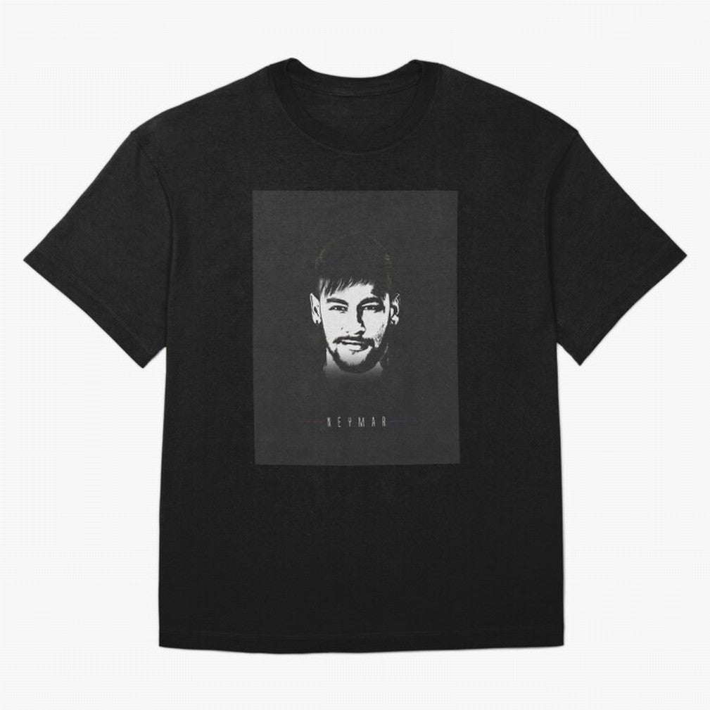 Designs by Neymar Illustration Classic T-Shirt Live for the Drama of Global Football Passion for FIFA World Cup 2026 Group Stage, Capturing Messi, CR7 and Mbappe, Portugal, Spain and Germany, Match Day Excitement, Supporter Culture, Golden Goals