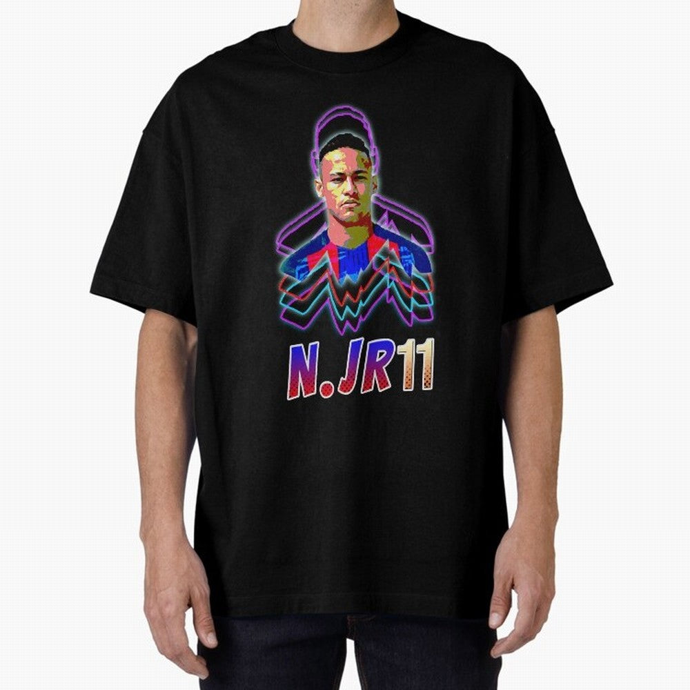 Neymar - Neon T-Shirt Essential T-Shirt Carry National Pride through FIFA World Cup 2026 Spirit, Inspired by Portugal, Spain and Germany, Messi, CR7 and Mbappe, Stadium Memories, Football Loyalty, International Chants and Championship Tradition;