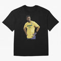 Ronaldinho Brazil Joga Bonito Classic T-Shirt Experience FIFA World Cup 2026 Spirit, Driven by Portugal, Mbappe and Neymar, Retro Football Energy, Iconic Rivalries, Trophy Chase Drama and Stadium Atmosphere; Ideal for Fans Who Follow Messi,