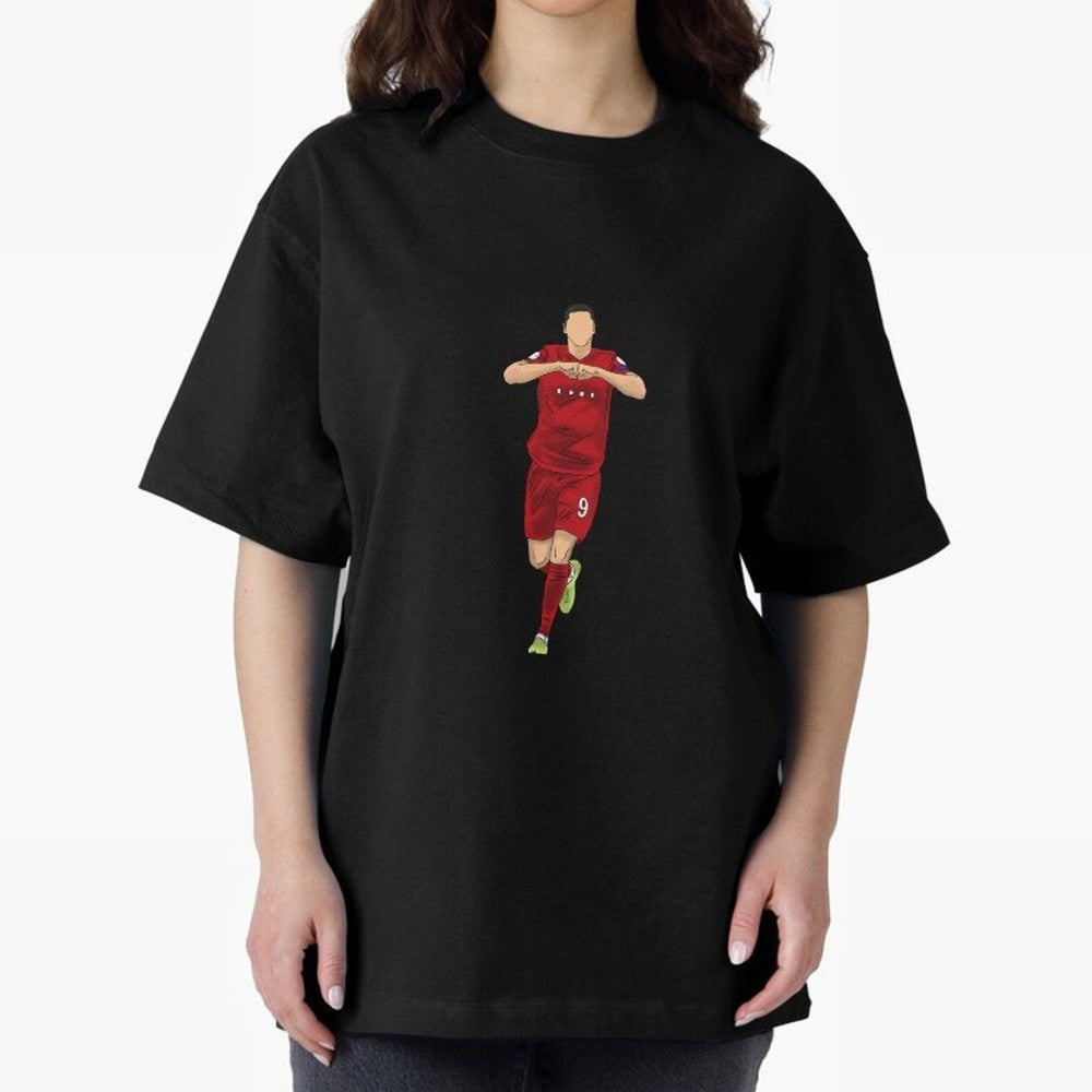 Celebration Oversized T-Shirt Celebrate Global Passion for the FIFA World Cup 2026 Group Stage Journey through Neymar, Haaland and Cristiano Ronaldo Highlights, Argentina Pride, Retro Football Energy, Iconic Rivalries, Trophy Chase Drama and