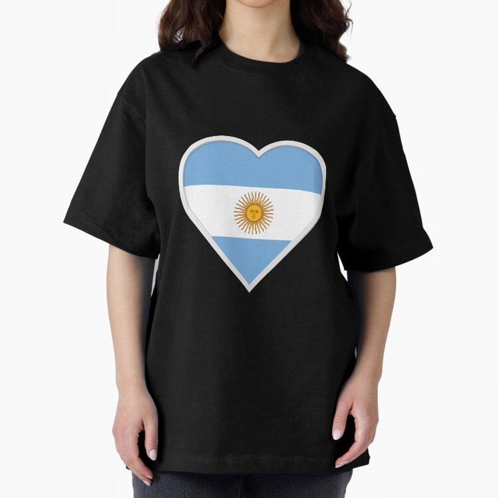 Argentina World Cup Brazil Futebol Portugal Croatia Football Soccer Sports Mondial Morocco France Fifa 2022 Argentina Netherlands Neymar Ronaldo Ziyech Bounou Oversized T-Shirt Celebrate the Magic of FIFA World Cup 2026 USA Canada Mexico Centered