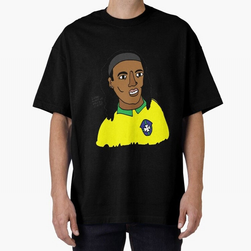 Ronaldinho Brazil Football Ball Life Classic T-Shirt Build FIFA World Cup 2026 Group Stage for Fans of Messi and England and Germany, Bringing Football Festival Excitement, Trophy Ambitions, Country Rivalries and Star Player Buzz; Great for