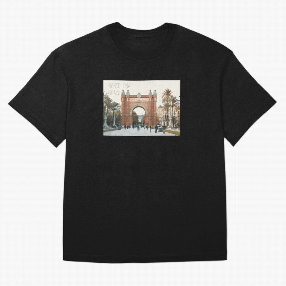 Barcelona Print Classic T-Shirt Make Your Look Match FIFA World Cup 2026 Group Stage Spirit, Connected to Argentina, Messi, CR7 and Mbappe, Goal Celebration Energy, Supporter Heritage, Football Icons and Worldwide Tournament Joy; Created for Match