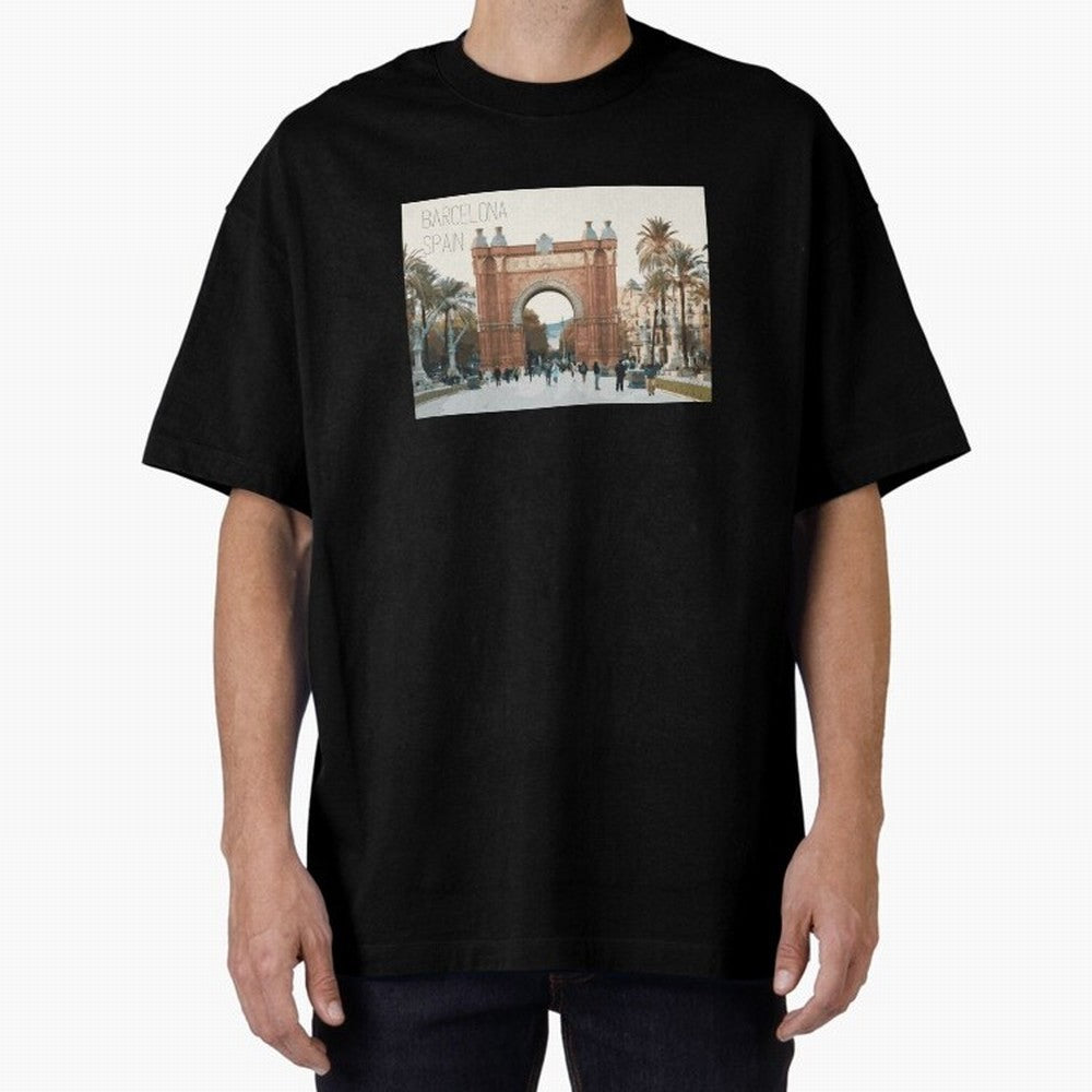 Barcelona Print Classic T-Shirt Make Your Look Match FIFA World Cup 2026 Group Stage Spirit, Connected to Argentina, Messi, CR7 and Mbappe, Goal Celebration Energy, Supporter Heritage, Football Icons and Worldwide Tournament Joy; Created for Match