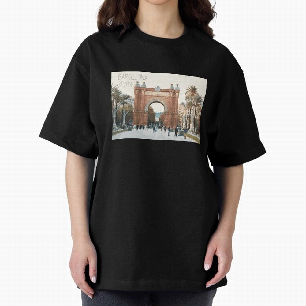 Barcelona Print Classic T-Shirt Make Your Look Match FIFA World Cup 2026 Group Stage Spirit, Connected to Argentina, Messi, CR7 and Mbappe, Goal Celebration Energy, Supporter Heritage, Football Icons and Worldwide Tournament Joy; Created for Match