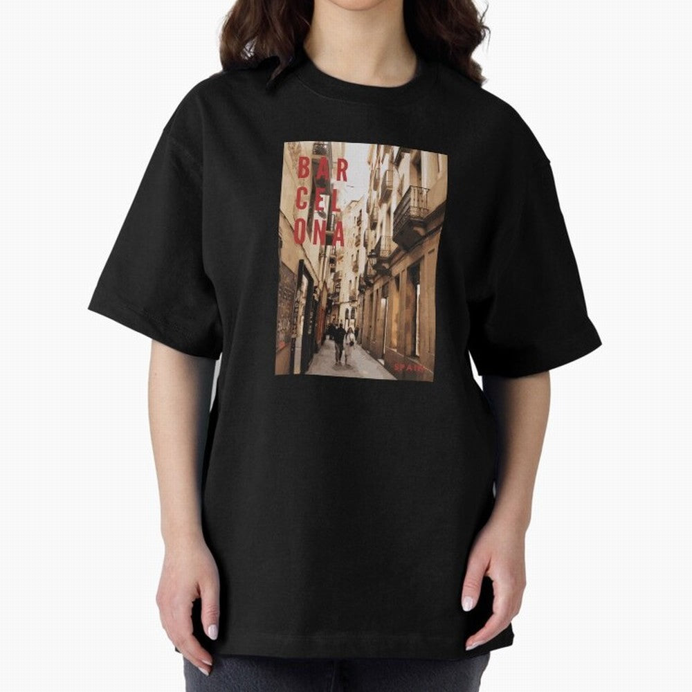 Barcelona Print Classic T-Shirt Carry National Pride through FIFA World Cup 2026 Spirit, Inspired by Portugal, Spain and Germany, Messi, CR7 and Mbappe, Stadium Memories, Football Loyalty, International Chants and Championship Tradition; Perfect