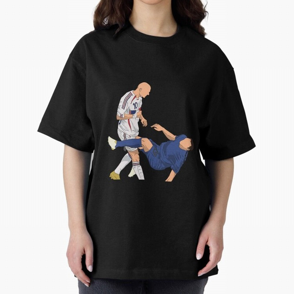 Manimal Oversized T-Shirt Unlock Global Football Passion for FIFA World Cup 2026 Group Stage, Highlighting CR7 and Messi, France and Portugal, Classic Soccer Heritage, Championship Pressure, Fan Loyalty and International Pride; Created for Match