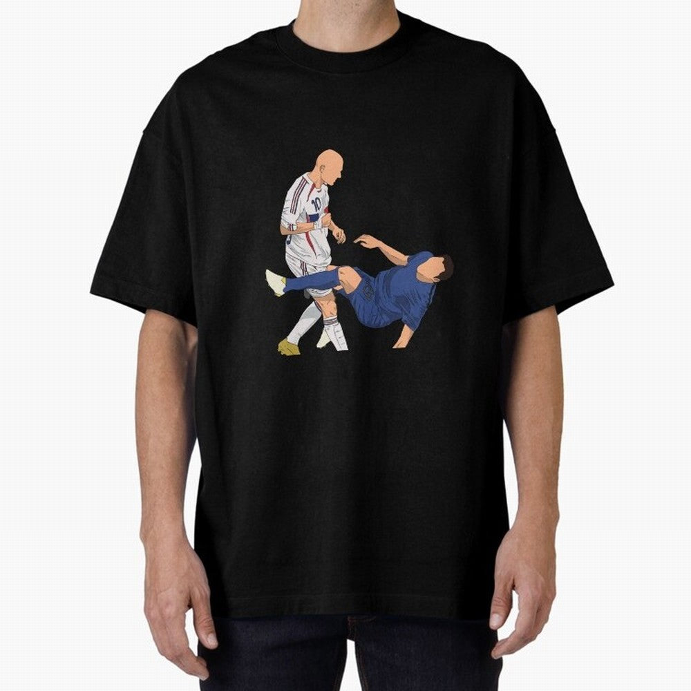 Manimal Oversized T-Shirt Unlock Global Football Passion for FIFA World Cup 2026 Group Stage, Highlighting CR7 and Messi, France and Portugal, Classic Soccer Heritage, Championship Pressure, Fan Loyalty and International Pride; Created for Match