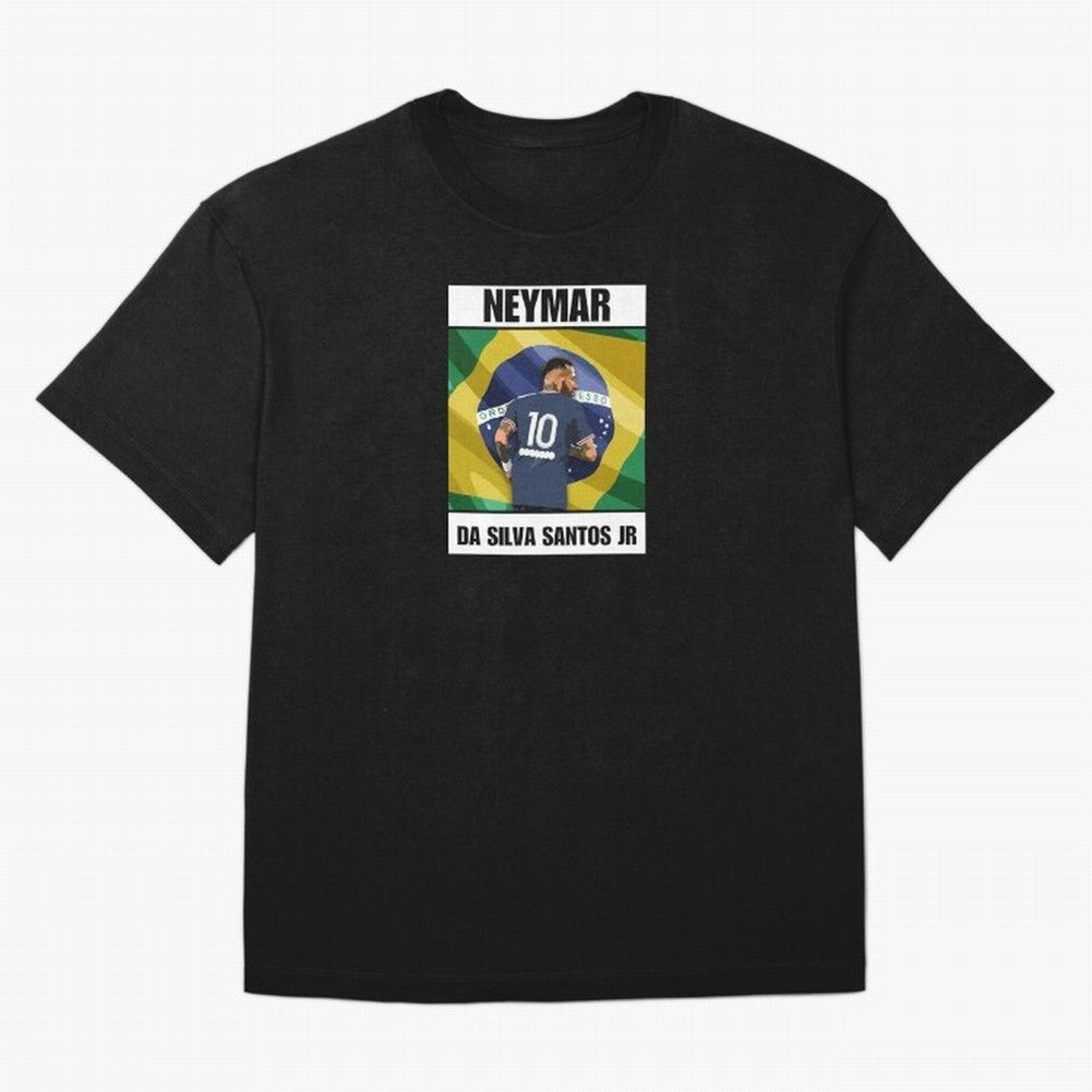 El Ney Oversized T-Shirt Feel the Trophy Chase of FIFA World Cup 2026 Spirit, Centered on Brazil, Portugal and Argentina, Neymar, Stadium Memories, Football Loyalty, International Chants and Championship Tradition; Great for Supporters Who Love