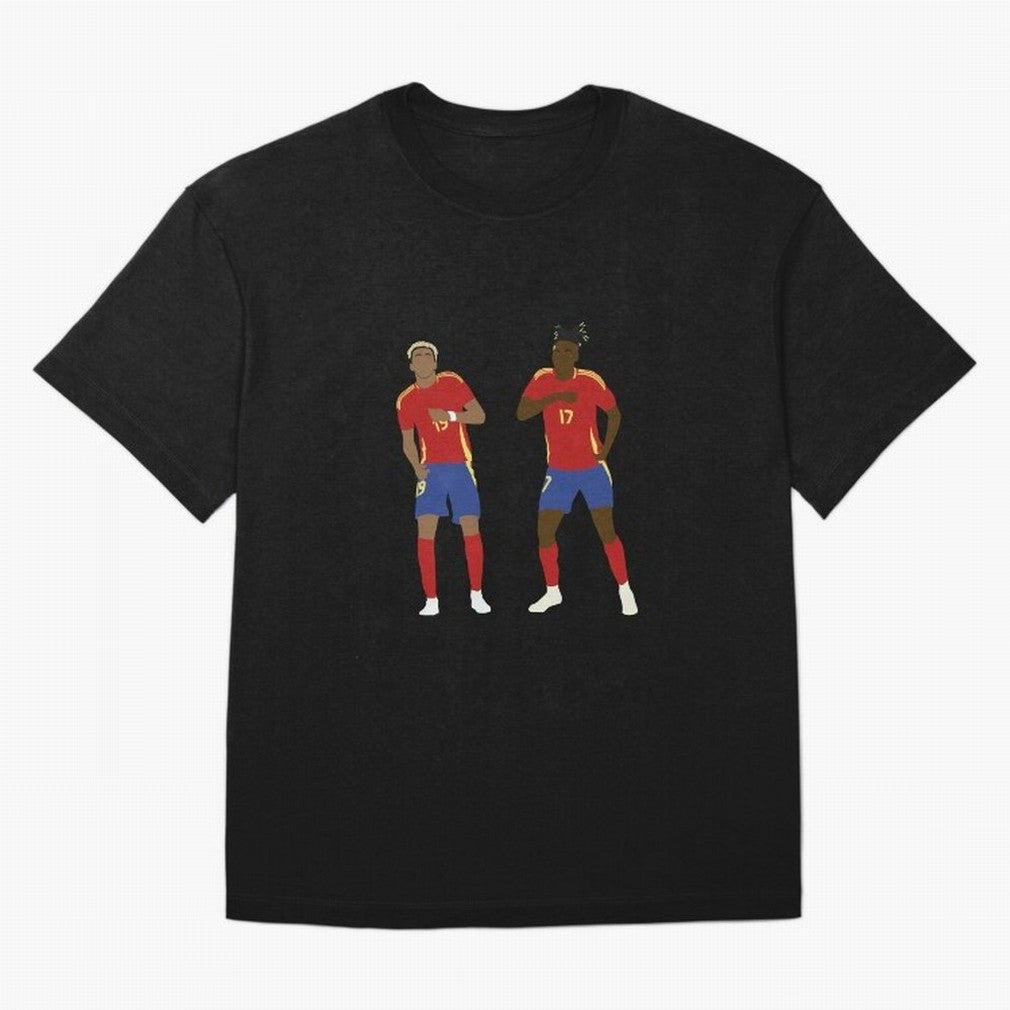 Yamal and Williams Dance Duo Oversized T-Shirt Bring Match Day Fire to FIFA World Cup 2026 Group Stage Spirit, Built around Spain, Neymar, Match Day Excitement, Supporter Culture, Golden Goals and Global Football Passion; Perfect for People Who