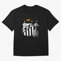 Santos Of Brazil With The Libertadores Cup Oversized T-Shirt Show Match Day Excitement for the FIFA World Cup 2026 USA Canada Mexico Journey through Haaland and Mbappe Highlights, France Pride, Championship Spirit, Famous Goals, Roaring Crowds and