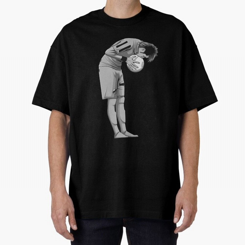 Neymar Black and White Version Oversized T-Shirt Experience FIFA World Cup 2026 Group Stage for Fans of CR7 and England and Germany, Bringing Supporter Pride, Iconic Celebrations, Legendary Names and Global Match Day Energy; Great for Supporters