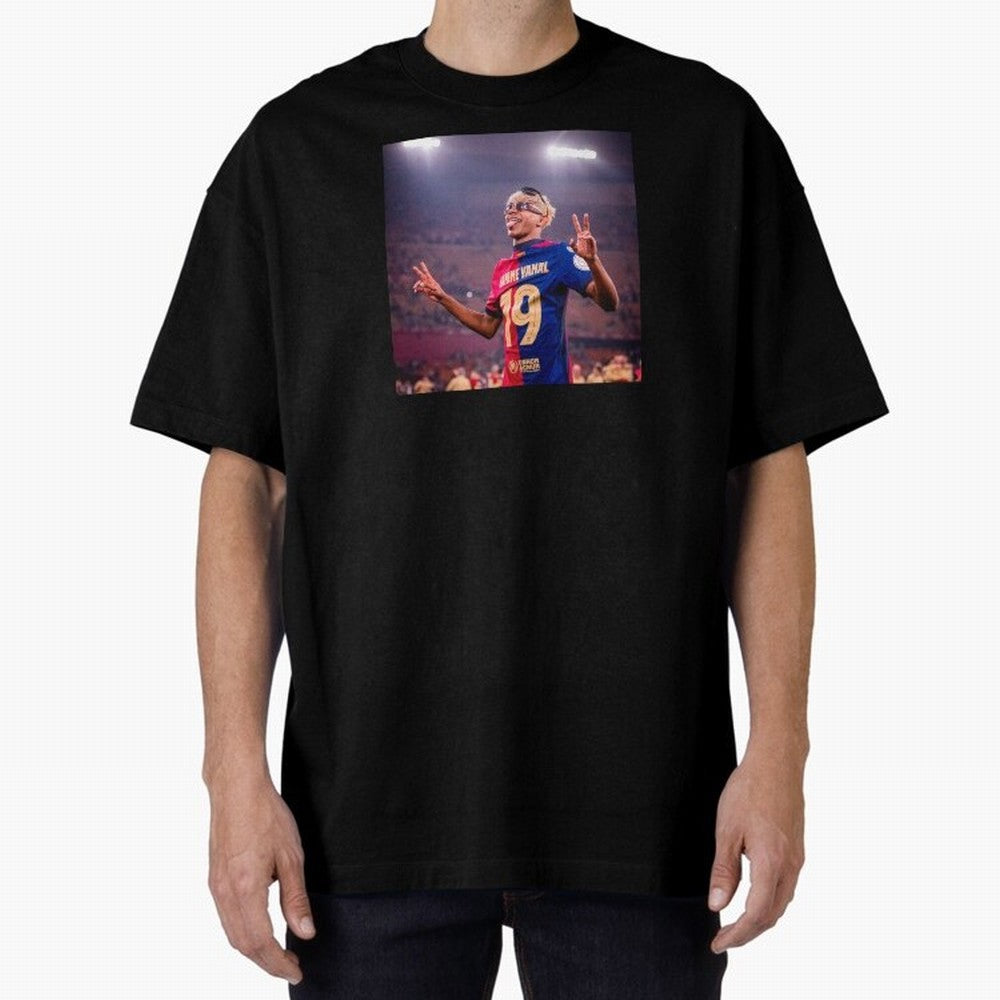 Lamine Yamal Oversized T-Shirt Bring Trophy Dreams to FIFA World Cup 2026 Spirit, Capturing Netherlands, Messi, Neymar and Mbappe, Supporter Pride, Iconic Celebrations, Legendary Names and Global Match Day Energy; Perfect for People Who Love