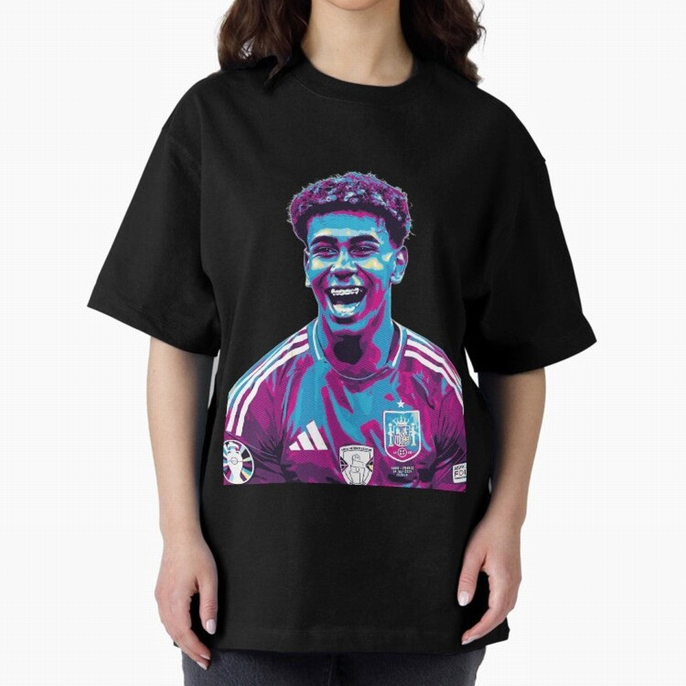 lamine yamal laugh Classic T-Shirt Celebrate Global Football Passion for FIFA World Cup 2026 USA Canada Mexico, Filled with Messi and Cristiano Ronaldo, England, France and Netherlands, Match Day Excitement, Supporter Culture, Golden Goals and