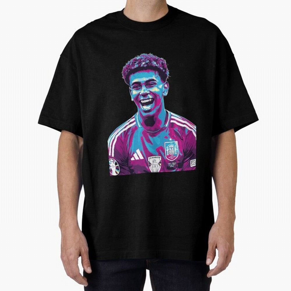 lamine yamal laugh Classic T-Shirt Celebrate Global Football Passion for FIFA World Cup 2026 USA Canada Mexico, Filled with Messi and Cristiano Ronaldo, England, France and Netherlands, Match Day Excitement, Supporter Culture, Golden Goals and