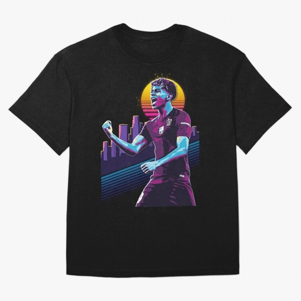 Lamine Yamal celebration 3 Oversized T-Shirt Turn Football Passion into Global Football Passion for FIFA World Cup 2026 USA Canada Mexico, with Neymar, England and Germany, Tournament Hype, Historic Matchups, Family Viewing Parties and Global