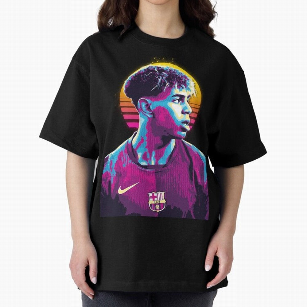 Lamine Yamal youn player the best Oversized T-Shirt Bring Global Tournament Vibes to the FIFA World Cup 2026 Journey through Haaland and Mbappe Highlights, England and Germany Pride, Retro Football Energy, Iconic Rivalries, Trophy Chase Drama and