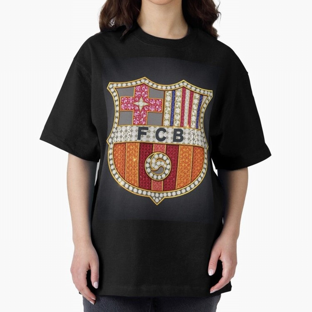 Barcelona Logo Classic T-Shirt Bring Champion Energy into FIFA World Cup 2026 Featuring CR7, Brazil Energy, Sports Nostalgia, International Competition, Famous Players and Unforgettable Victories; Ideal for Passionate Fans Who Love Underdog