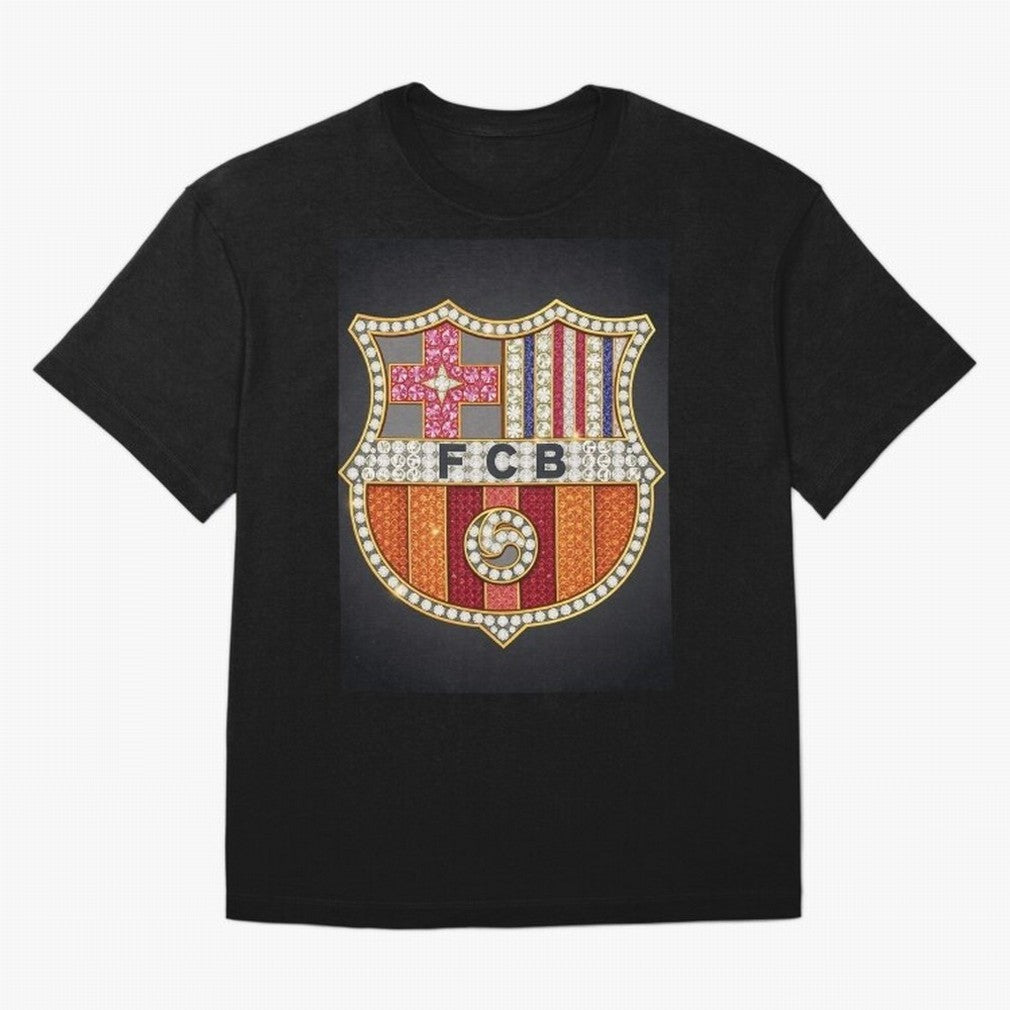 Barcelona Logo Classic T-Shirt Bring Champion Energy into FIFA World Cup 2026 Featuring CR7, Brazil Energy, Sports Nostalgia, International Competition, Famous Players and Unforgettable Victories; Ideal for Passionate Fans Who Love Underdog