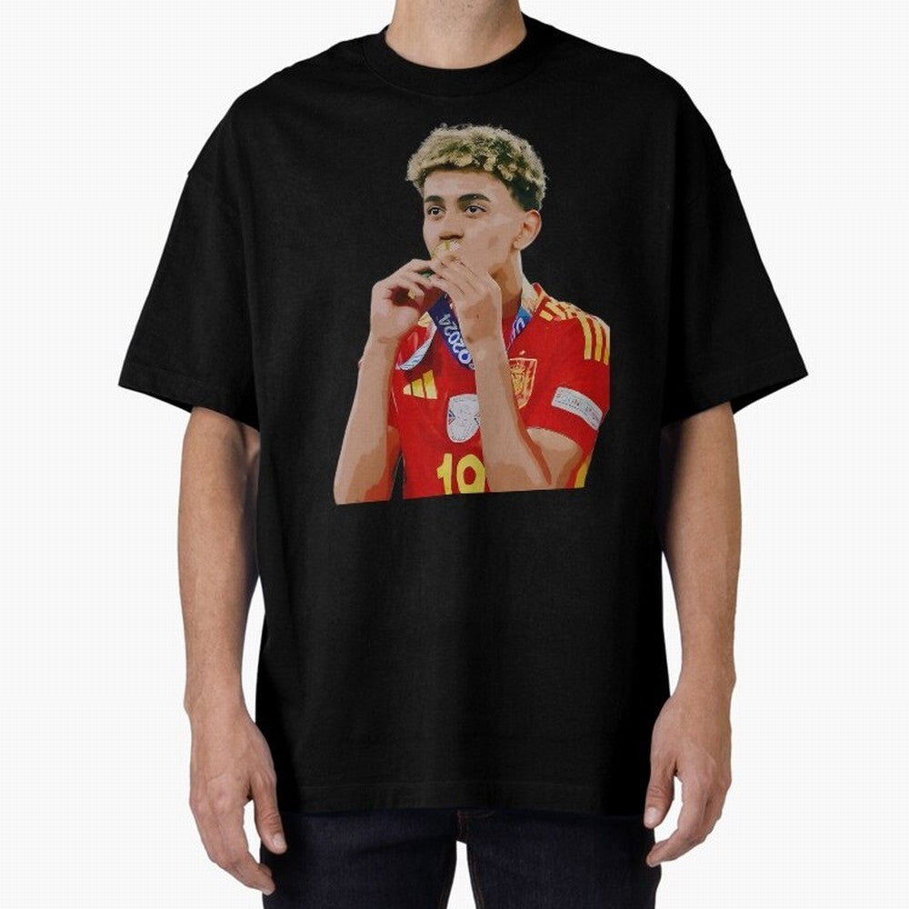 Lamine Yamal spain team Classic T-Shirt Honor the Beautiful Game during Match Day Hype around FIFA World Cup 2026 Group Stage, Messi, Argentina, France and Brazil, Retro Football Energy, Iconic Rivalries, Trophy Chase Drama and Stadium Atmosphere;