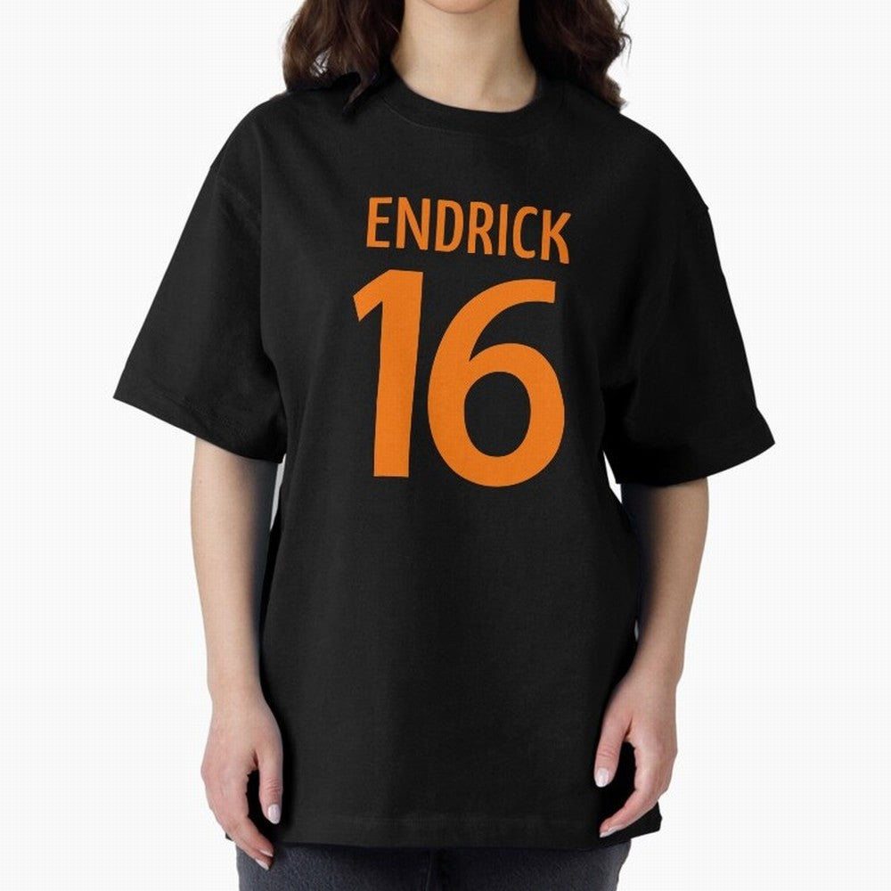 Football Player #16 | Soccer Sports (Orange Design) Classic T-Shirt Fuel the Hype around FIFA World Cup 2026 Group Stage Spirit, with France and Portugal, Messi, Neymar and Mbappe, Vintage Soccer Flavor, Modern Football Stars, National Flags and