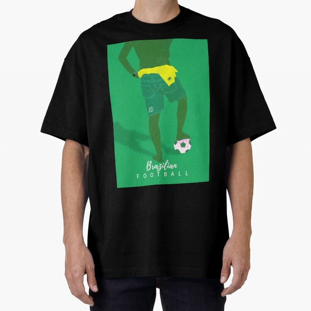 Brazilian Football Tribute Classic T-Shirt Follow the Road to FIFA World Cup 2026 USA Canada Mexico Spirit, with Brazil, Mbappe, Football Passion, Legendary Performances, Festival Vibes and Supporter Community; Great for Watch Parties, Sports Bars,