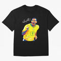 Ronaldo 9 Wpap Pop Art Oversized T-Shirt Upgrade Match Day Hype around FIFA World Cup 2026, Messi, CR7 and Mbappe, Netherlands, Football History, Final Match Energy, Crowd Noise and Once in a Lifetime Moments; Perfect for Fans, Collectors, Family