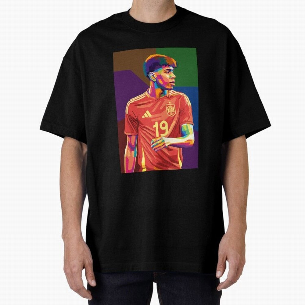 Lamine Yamal Classic T-Shirt Celebrate Global Passion for FIFA World Cup 2026 Group Stage Spirit, Centered on Germany, Neymar, Haaland and Cristiano Ronaldo, Football Festival Excitement, Trophy Ambitions, Country Rivalries and Star Player Buzz;