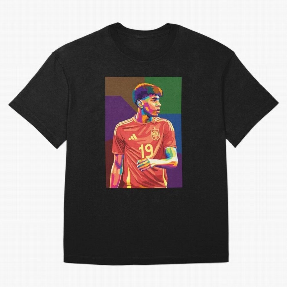 Lamine Yamal Classic T-Shirt Celebrate Global Passion for FIFA World Cup 2026 Group Stage Spirit, Centered on Germany, Neymar, Haaland and Cristiano Ronaldo, Football Festival Excitement, Trophy Ambitions, Country Rivalries and Star Player Buzz;