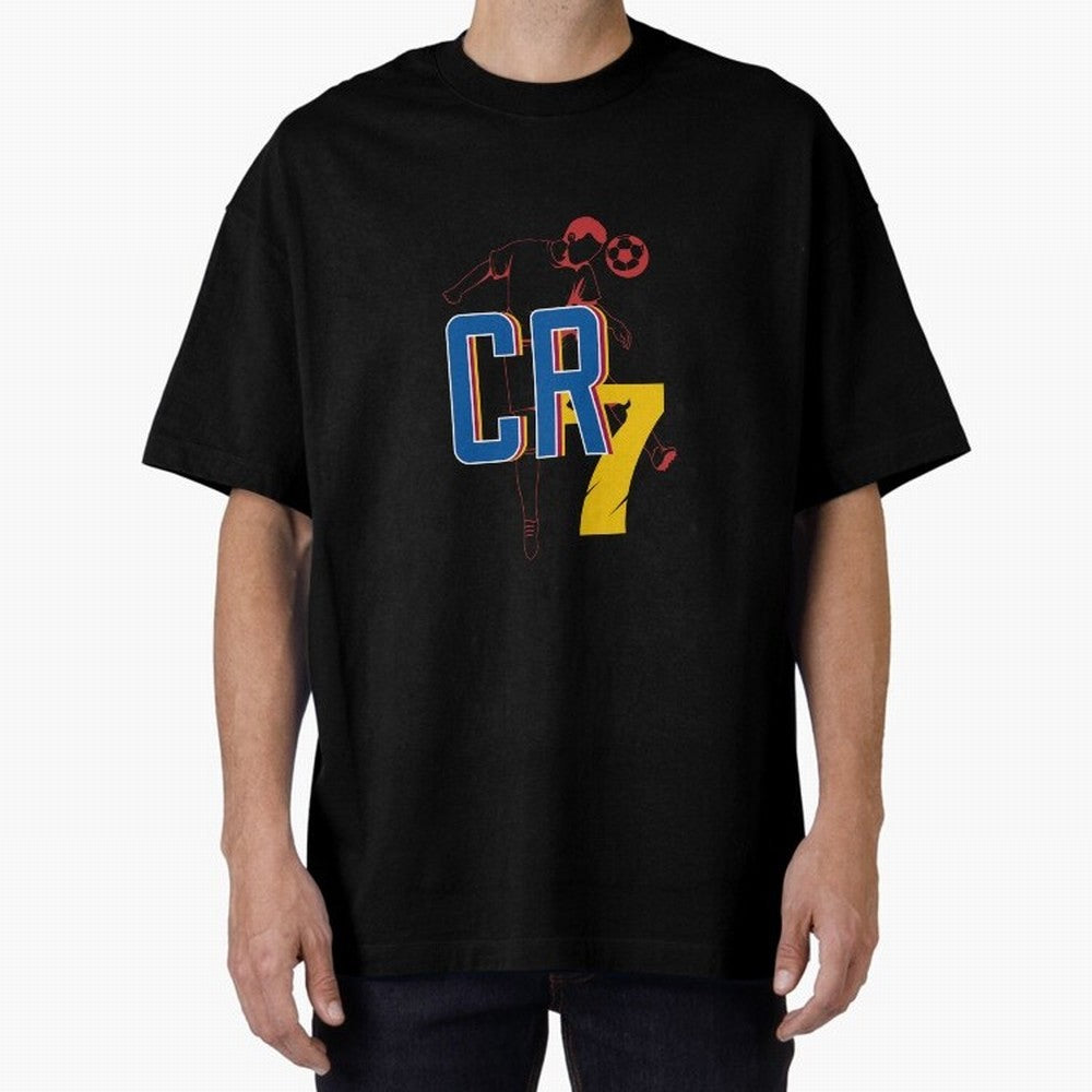Footballer Cristiano Ronaldo CR7 Classic Active T-Shirt Show Championship Spirit for FIFA World Cup 2026 Group Stage Spirit, Centered on Spain and Netherlands, Haaland and Mbappe, Championship Spirit, Famous Goals, Roaring Crowds and International