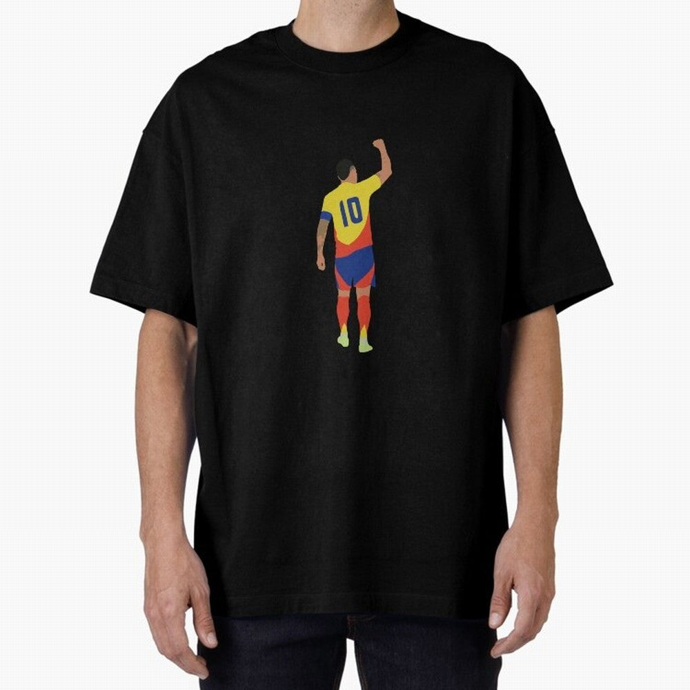 James Rodr¨ªguez Colombia Captain Classic T-Shirt Celebrate Rivalries and Pride in Match Day Hype around FIFA World Cup 2026, Haaland and Mbappe, France, Fan Favorite Moments, National Team Passion, Big Match Drama and Soccer History; Perfect for
