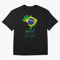 Brasil, Brazil, Flag with arabic character Oversized T-Shirt Turn Football Passion into the FIFA World Cup 2026 Journey through Mbappe and Neymar Highlights, England and Germany Pride, Match Day Excitement, Supporter Culture, Golden Goals and