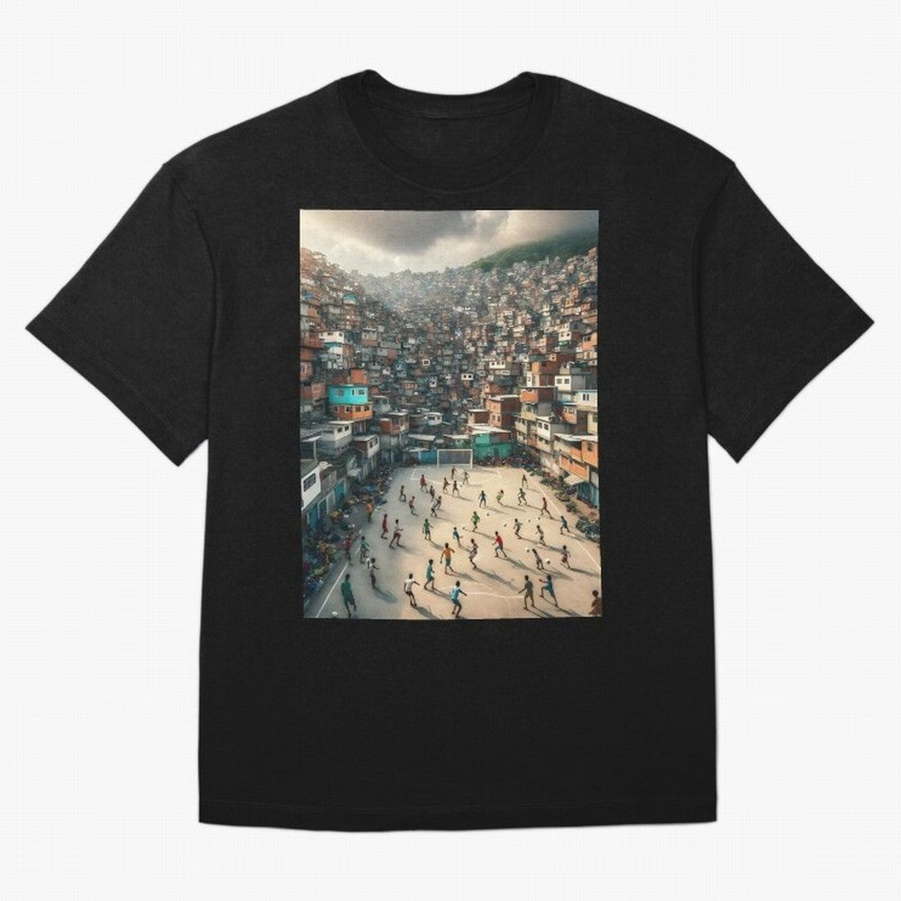Favela Happiness Classic T-Shirt Celebrate Rivalries and Pride in the FIFA World Cup 2026 Group Stage Journey through Messi Highlights, Argentina Pride, Champion Mindset, Group Stage Buzz, Knockout Tension and Passionate Fan Culture; Made for Die