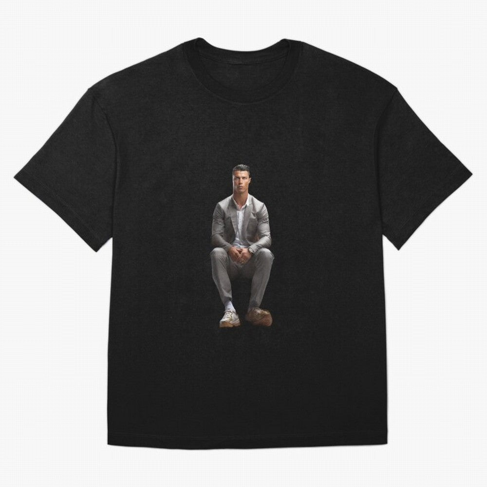 Real Goat Cristiano Ronaldo Classic T-Shirt Relive Legendary Nights from FIFA World Cup 2026 for Fans of Haaland and Mbappe and Argentina, France and Brazil, Bringing Championship Spirit, Famous Goals, Roaring Crowds and International Football