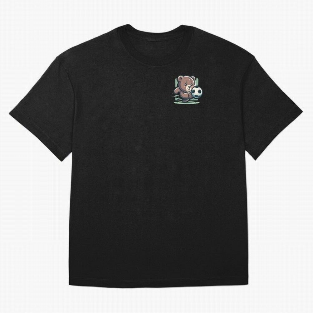 Football Bear Classic T-Shirt Bring Global Tournament Vibes to Global Football Passion for FIFA World Cup 2026 Group Stage, Celebrating Messi and Cristiano Ronaldo, Portugal, Football Festival Excitement, Trophy Ambitions, Country Rivalries and