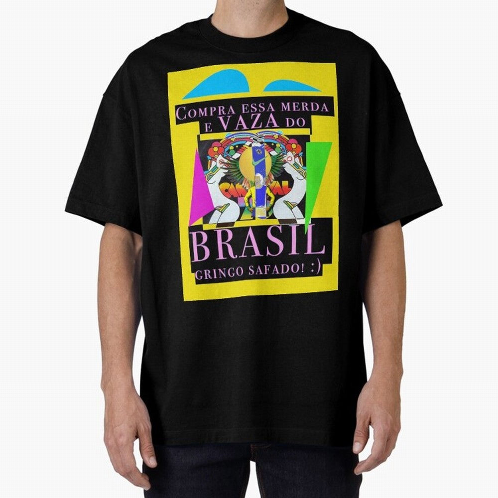 Tourist TROLL from Brazil Classic T-Shirt Celebrate the Road through the FIFA World Cup 2026 Journey through Cristiano Ronaldo, Haaland and CR7 Highlights, France and Portugal Pride, Retro Football Energy, Iconic Rivalries, Trophy Chase Drama and