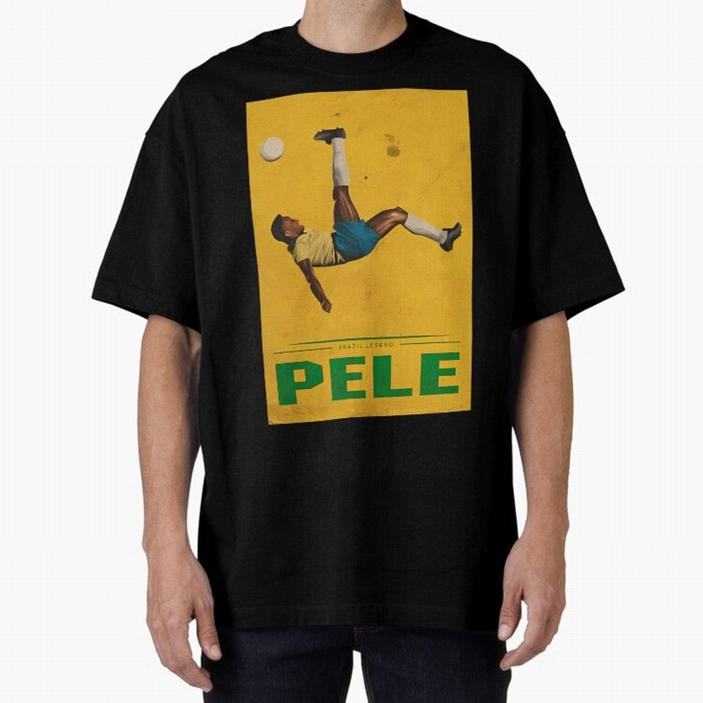 Pele Art Essential T-Shirt Capture Match Day Hype around FIFA World Cup 2026 USA Canada Mexico, Messi and Cristiano Ronaldo, Germany, Sports Nostalgia, International Competition, Famous Players and Unforgettable Victories; Made for Collectors Who
