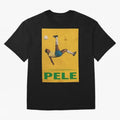 Pele Art Essential T-Shirt Capture Match Day Hype around FIFA World Cup 2026 USA Canada Mexico, Messi and Cristiano Ronaldo, Germany, Sports Nostalgia, International Competition, Famous Players and Unforgettable Victories; Made for Collectors Who