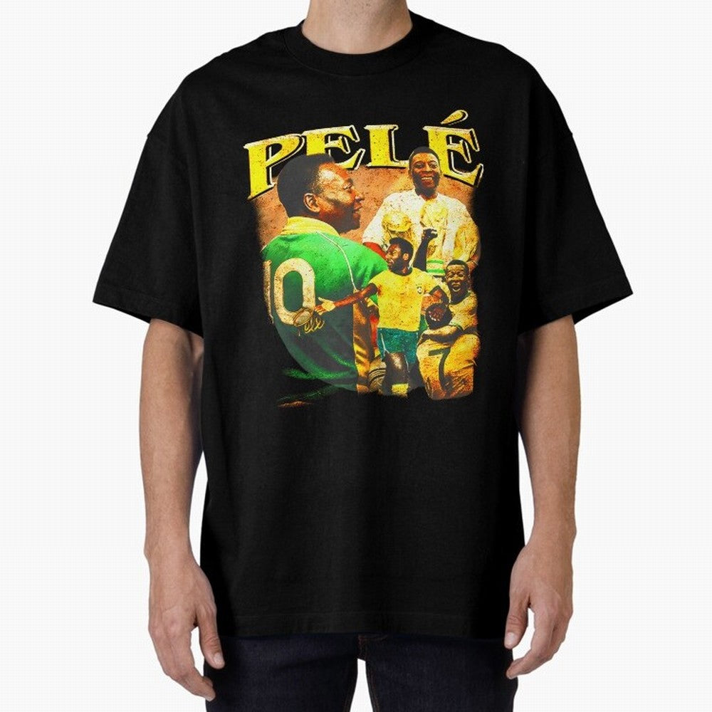 Pele The King Essential T-Shirt Represent Global Football Passion for FIFA World Cup 2026 USA Canada Mexico, Capturing Neymar, England, France and Netherlands, Soccer Culture, Superstar Moments, National Team Dreams and Competitive Fire; Perfect